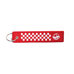 Red Shell Keychain